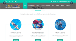 Desktop Screenshot of infantswim.com.au